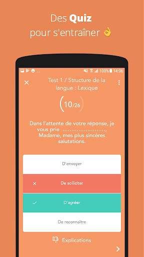 TCF - Test de Connaissance du Français screenshot 3