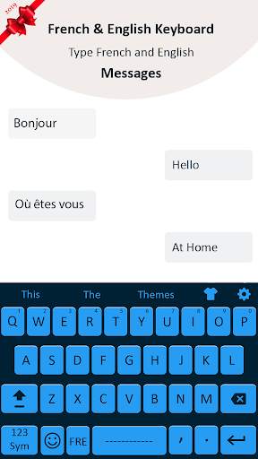 French Keyboard स्क्रीनशॉट 2