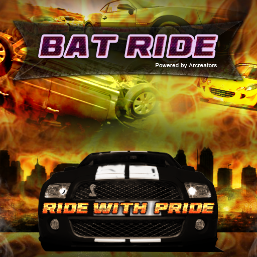 Bat Superhero Game: BatPod ride icon