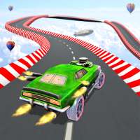 Impossible Racing Car Mountain Climb Stunt Drive logo
