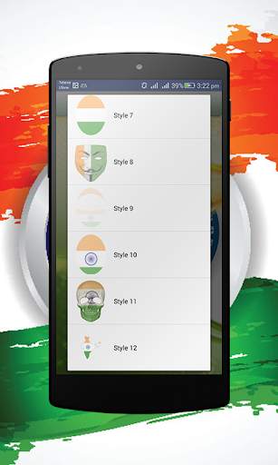 Indian Face Flag screenshot 2