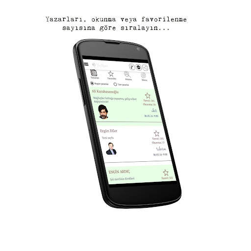 Köşe Yazarları - Yaz Köşesi screenshot 1