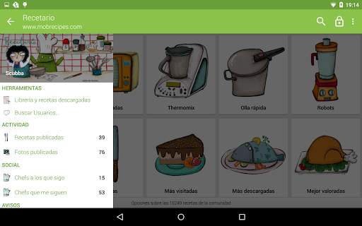 Recetario, recetas de cocina screenshot 14