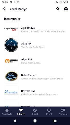 TuneIn Radio Pro screenshot 1
