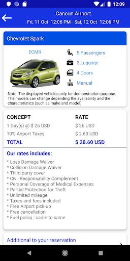 America Car Rental screenshot 3