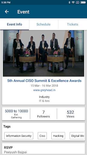 PremiumBadge Event App screenshot 6