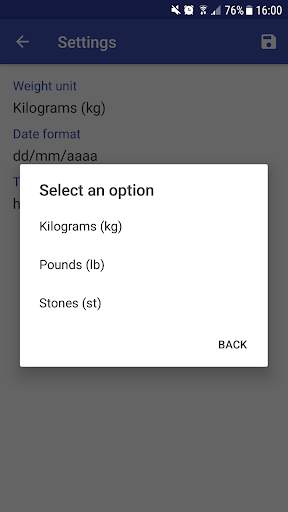 My Weight screenshot 4