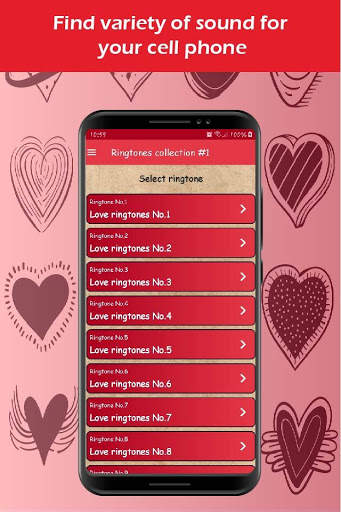love ringtones, love sounds screenshot 2