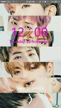 BTS Kpop Lock Screen 3 تصوير الشاشة