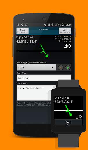 Rocklogger screenshot 3