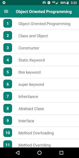 Object Oriented Programming (Oops) screenshot 1