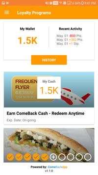 ComeBack App - Come Back App 1 تصوير الشاشة