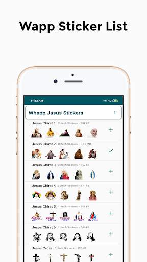 Jesus Christ Sticker For Wapp screenshot 2