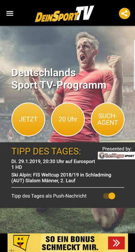 DeinSportTV Deutschlands Sport TV-Programm screenshot 2
