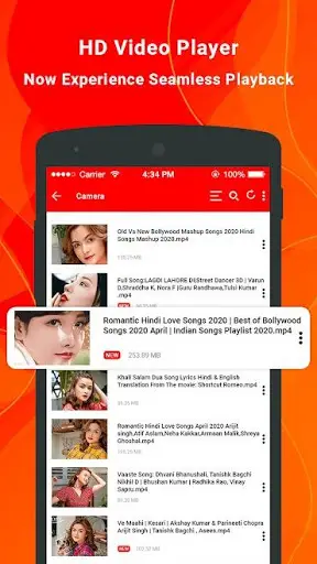 Tube HD Video Player For All Format -3GP Player screenshot 2