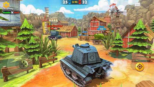 Zoo War: Battle tank games online world of war screenshot 2