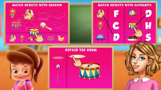 Kindergarten School Teacher: Kids Learning Games screenshot 4