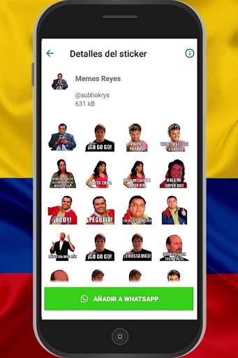 Stickers Memes Novelas Colombianas screenshot 3