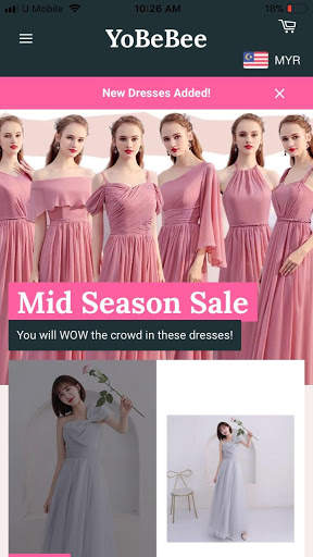 YoBeBee Fashion Online Shopping screenshot 1