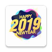 Happy New Year 2019 WhatsAppStickers WAStickerApps 1