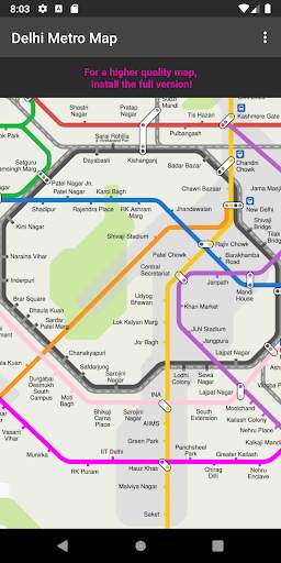Delhi Metro Map 3 تصوير الشاشة