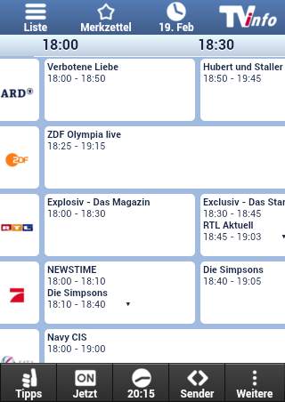 TVinfo TV Programm screenshot 2