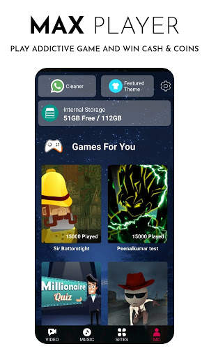 MaX Player - X.X. Video Player screenshot 1