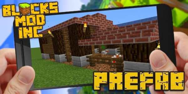 Prefab Building Mod Minecraft screenshot 5