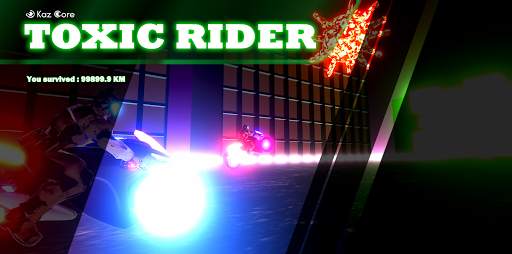 Toxic Rider AR : Futuristic Racing Game screenshot 1