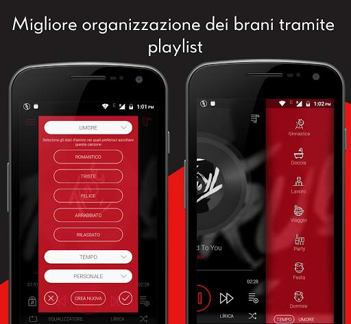 Lettore Musicale Crimson - MP3, Testi, Playlist screenshot 7