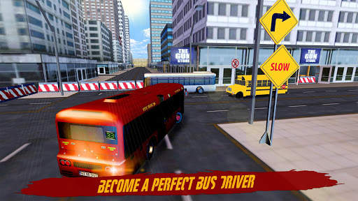 Free simulator bus parking driving - skill games screenshot 5
