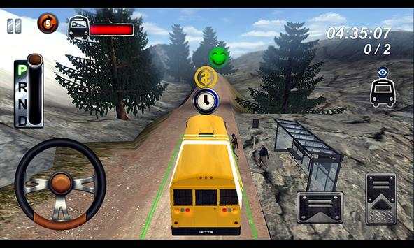 School Bus Driver: Hill Climb screenshot 1