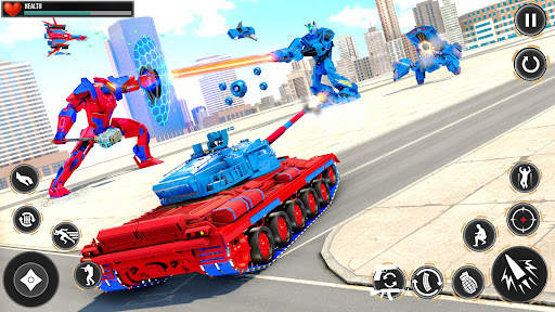 Tank Robot - Bus Robot Games screenshot 3