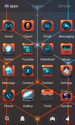 Torn Future Go Launcher Theme screenshot 3