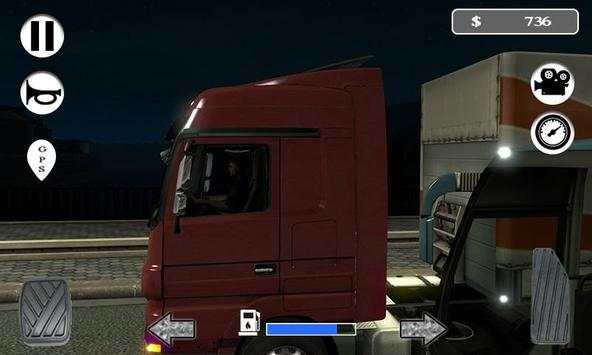 Real Truck Simulator Driving In Europe 3D screenshot 2