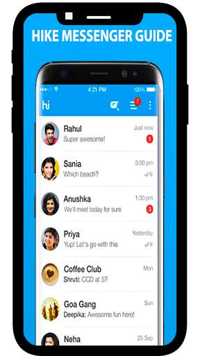 Hike Messenger Group Sticker Chat Guide screenshot 3