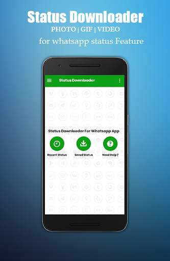 Status downloader for whatsapp app screenshot 1
