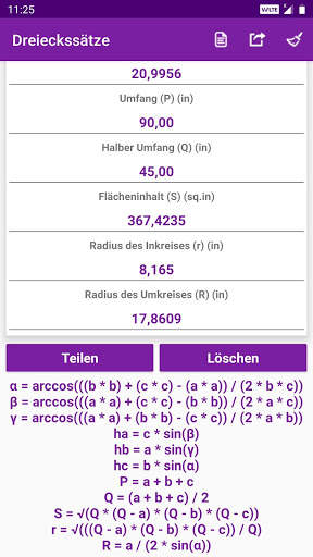 Geometrie Rechner screenshot 7