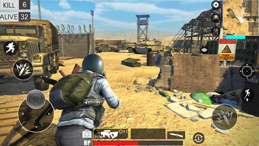 Desert survival shooting game screenshot 2