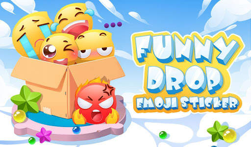 Funny Drop Emoji Sticker screenshot 4