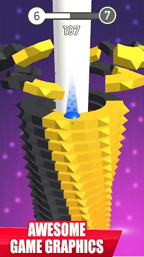 Bump Ball Stack 3d Ball : Twist Stack Smash 2 تصوير الشاشة