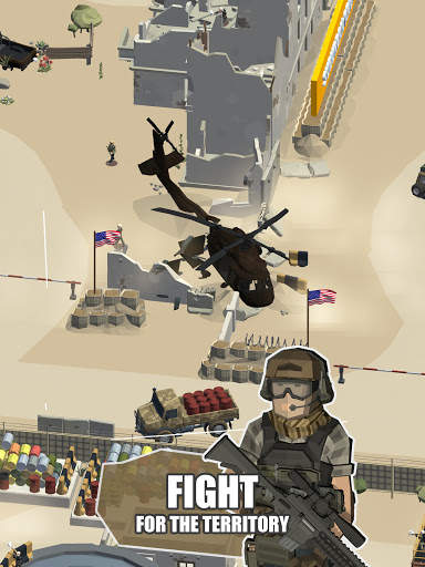 Idle Warzone 3d: Trò chơi quân sự screenshot 13