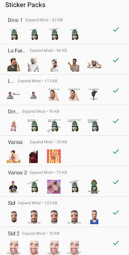La Faraona Stickers WhatsApp screenshot 1