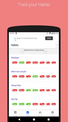 LI - Social Habit Tracker screenshot 2