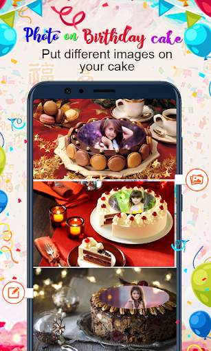 Name on Birthday Cake – Photo, Special wishes screenshot 3