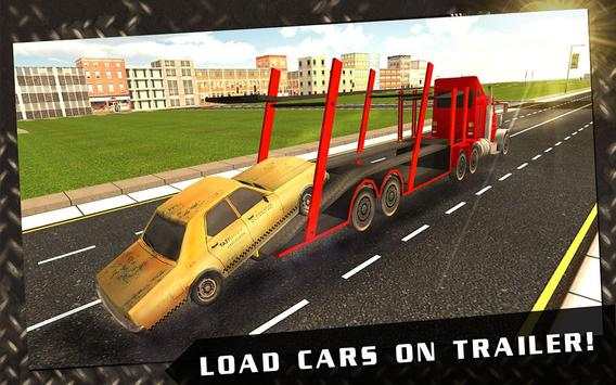 City Car Tow Transport Truck screenshot 9