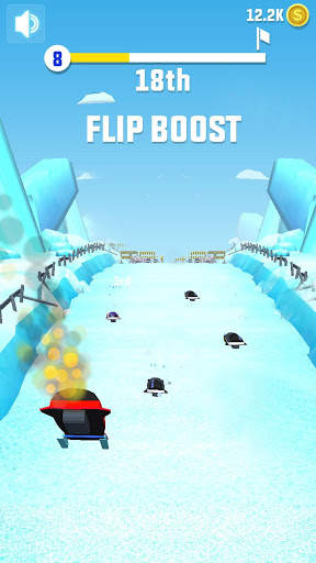 Flippy Snow Rider Race screenshot 5