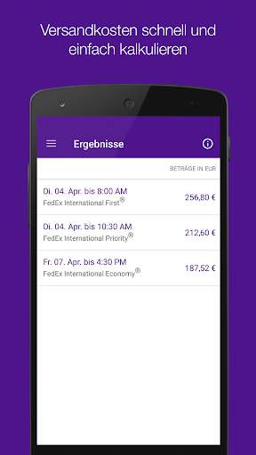 FedEx Mobile screenshot 3
