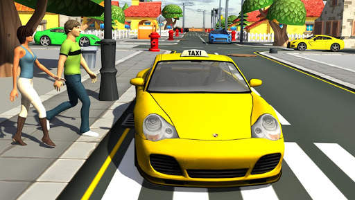 Taxi Car Driver Parking 3d स्क्रीनशॉट 4