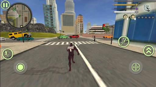 Neon Spider Rope Hero : Vice Town screenshot 2